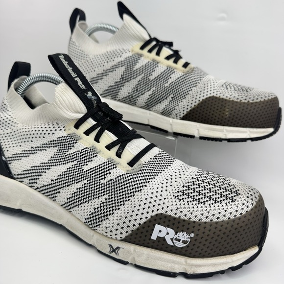 Timberland PRO Shoes - Timberland PRO Womens 8.5 Wide Gray Knit Work Sneakers ReBOTL Lightweight